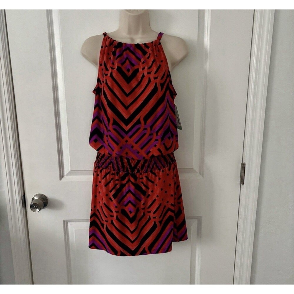 Trina Turk Mini Dress Womens Small Resort Boho Chic NEW Stitch Fix